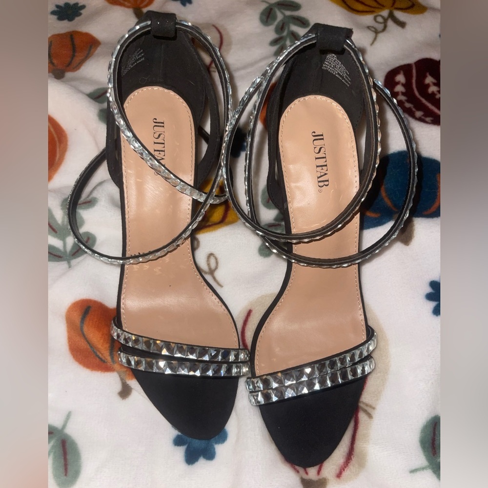 Lace up heels